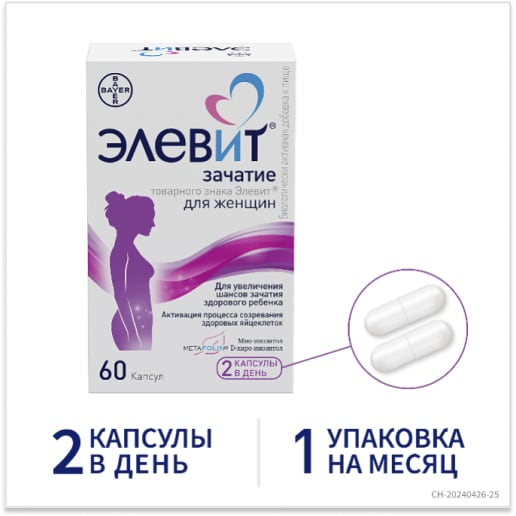 Элевит капсулы